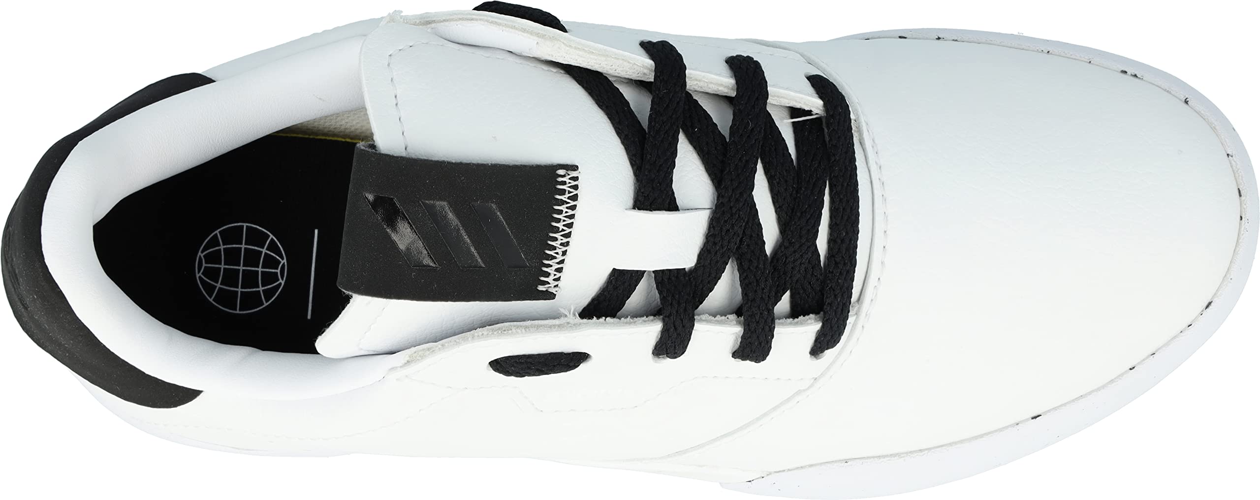 adidas Women's Adricross Retro Spikeless Golf Shoes, Footwear White/Core Black/Footwear White, 6