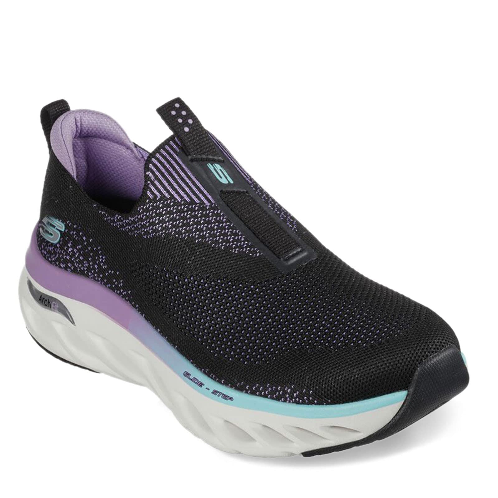 Skechers Sport Arch Fit Glide-Step-149387 Women's Sneaker 7.5 B(M) US Black-Multi