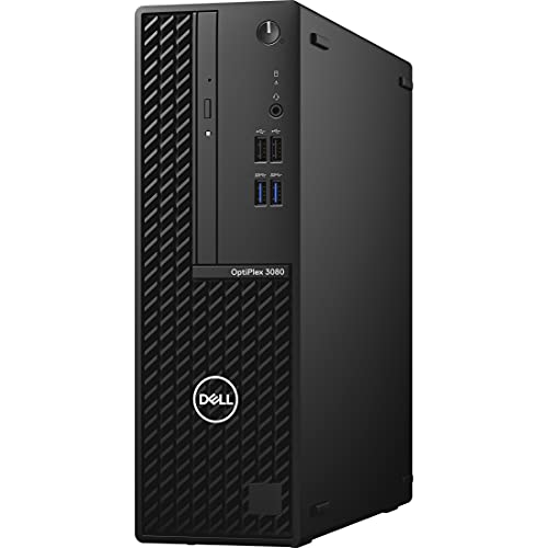 Dell OptiPlex 3000 3080 Desktop Computer - Intel Core i5 10th Gen i5-10505 Hexa-core (6 Core) 3.20 GHz - 8 GB RAM DDR4 SDRAM - 256 GB NVMe M.2 PCI Express M.2 SSD - Small Form Factor - Black