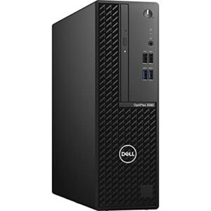 Dell OptiPlex 3000 3080 Desktop Computer - Intel Core i5 10th Gen i5-10505 Hexa-core (6 Core) 3.20 GHz - 8 GB RAM DDR4 SDRAM - 256 GB NVMe M.2 PCI Express M.2 SSD - Small Form Factor - Black