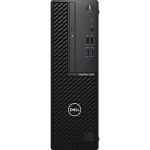 Dell OptiPlex 3000 3080 Desktop Computer - Intel Core i5 10th Gen i5-10505 Hexa-core (6 Core) 3.20 GHz - 8 GB RAM DDR4 SDRAM - 256 GB NVMe M.2 PCI Express M.2 SSD - Small Form Factor - Black