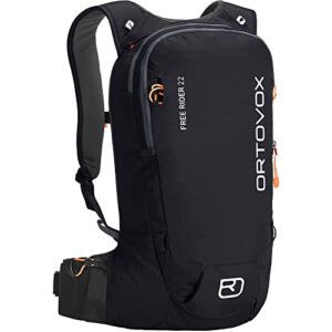 ortovox free rider 22l freeriding ski touring backpack for skiing, snowboarding and backcountry sports