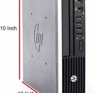 HP 8300 USFF Computer Desktop PC, Intel Core i7 3.4GHz Processor, 8GB Ram, 120GB Solid Drive, WiFi | Bluetooth, 1080p Webcam, Wireless Keyboard & Mouse, 19 Inch Monitor, Windows 10 (Renewed)