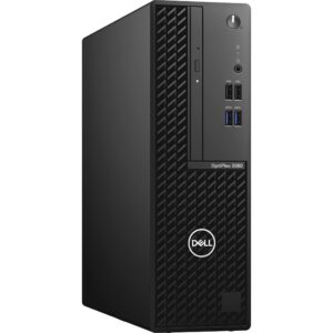 Dell OptiPlex 3000 3080 Desktop Computer - Intel Core i5 10th Gen i5-10505 Hexa-core (6 Core) 3.20 GHz - 8 GB RAM DDR4 SDRAM - 500 GB HDD - Small Form Factor - Black