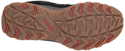 Columbia Men's Redmond III Waterproof Hiking Shoe, Dark Grey/Black, 11