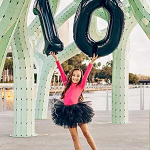 40 Inch Large Black Number 2 Balloon Decorations Helium 2 Balloons for Birthday Celebration Decorations Wedding Anniversary Baby Shower Supplies Engagement Photo Shoot