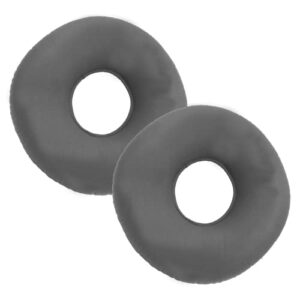 2 pack gray inflatable ring cushion with pump hemorrhoid seat pillow round wheelchairs seat cushion ring pillow cushion relieve coccyx & tailbone pain for home car or office
