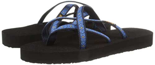 Teva Women's Olowahu Sandal, Flower Loom Navy, 8