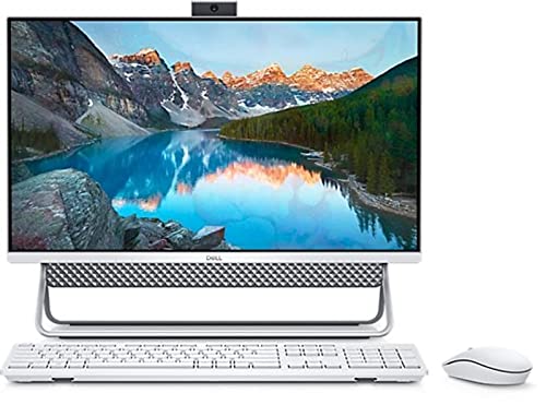 Dell Inspiron 5400 AIO Desktop, Intel Pentium Gold 2-Core Processor, 8GB DDR4 Memory, 256GB PCIe NVMe M.2 SSD, Windows 10 Home, 23.8" FHD Non-Touch Screen, Integrated Graphics