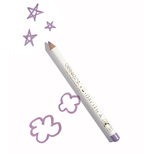 Pacifica Beauty, Longwear Pastel Purple Eyeliner Pencil, Lilac, Pigmented Vibrant Color, Vitamin E + Coconut Oil, No-Skip Formula, Graphic Liner, Vegan & Cruelty Free, 0.038 Oz