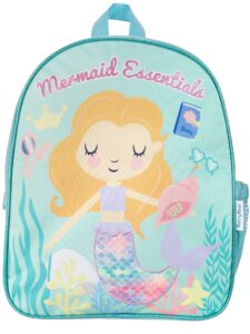 harry bear girls mermaid backpack glitter school bag for kids blue
