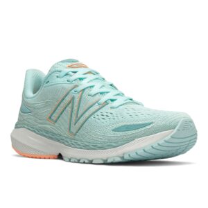 New Balance Women's Fresh Foam X 860 V12 Running Shoe, Blue/Light Mango, 9.5 M