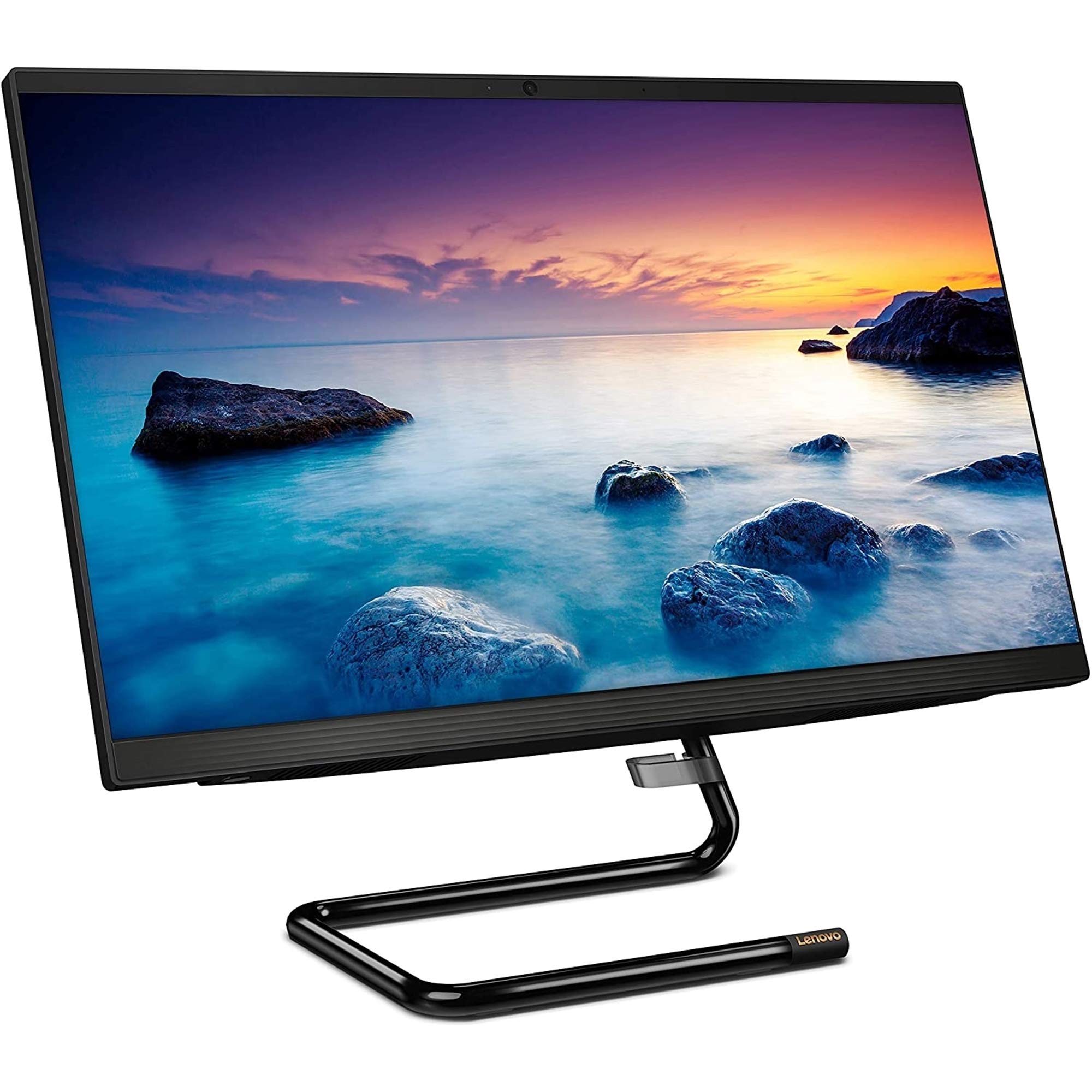 Lenovo IdeaCentre AIO 3i 24" All-in-One Computer, Intel Core i3-10100T, FHD Display, 8GB RAM, 1TB HDD, 256GB SSD, DVD RW Drive, Windows 10