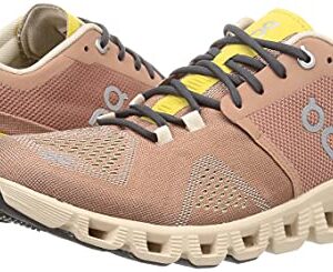 ON Women's Cloud X Comfort Running Shoes, Mocha/Sand, 11