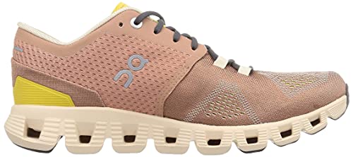 ON Women's Cloud X Comfort Running Shoes, Mocha/Sand, 11