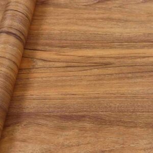 11.8" ×78.8" wood grain wallpaper peel and stick vinyl film self adhesive decor wall paper for cabinet drawer shelf liner easy to clean…