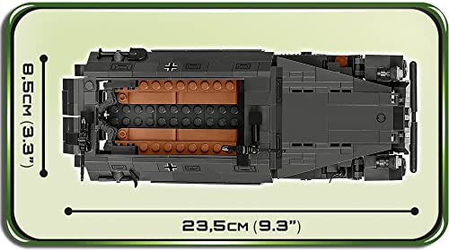 592 Pcs Historical Collection WWII /2552/ Sd.Kfz 251/1 Ausf.A