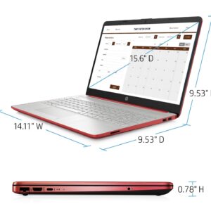 HP 2021 Newest Laptop Computer, 15.6" HD Display,Intel Pentium Dual-core N5000 Upto 2.7 GHz, 8GB DDR4 RAM, 128GB SSD, HD Webcam, HDMI, Bluetooth, WiFi, Win10 S, 10+ Hours Battery, w/Hubxcel Cables