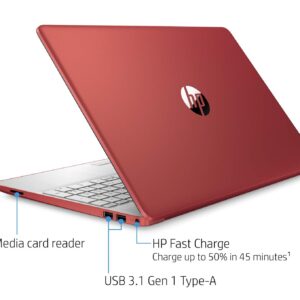 HP 2021 Newest Laptop Computer, 15.6" HD Display,Intel Pentium Dual-core N5000 Upto 2.7 GHz, 8GB DDR4 RAM, 128GB SSD, HD Webcam, HDMI, Bluetooth, WiFi, Win10 S, 10+ Hours Battery, w/Hubxcel Cables