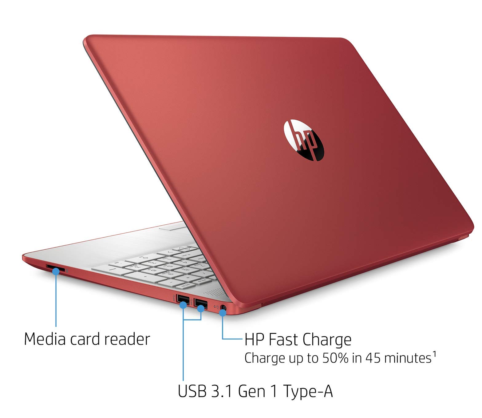 HP 2021 Newest Laptop Computer, 15.6" HD Display,Intel Pentium Dual-core N5000 Upto 2.7 GHz, 8GB DDR4 RAM, 128GB SSD, HD Webcam, HDMI, Bluetooth, WiFi, Win10 S, 10+ Hours Battery, w/Hubxcel Cables