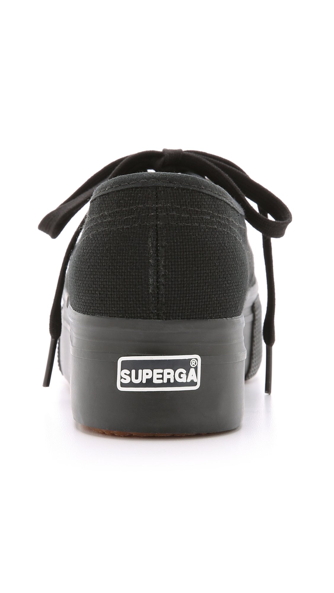 Superga 2790 Linea UP and Down Trainer Full Black Euro 36 Full Black