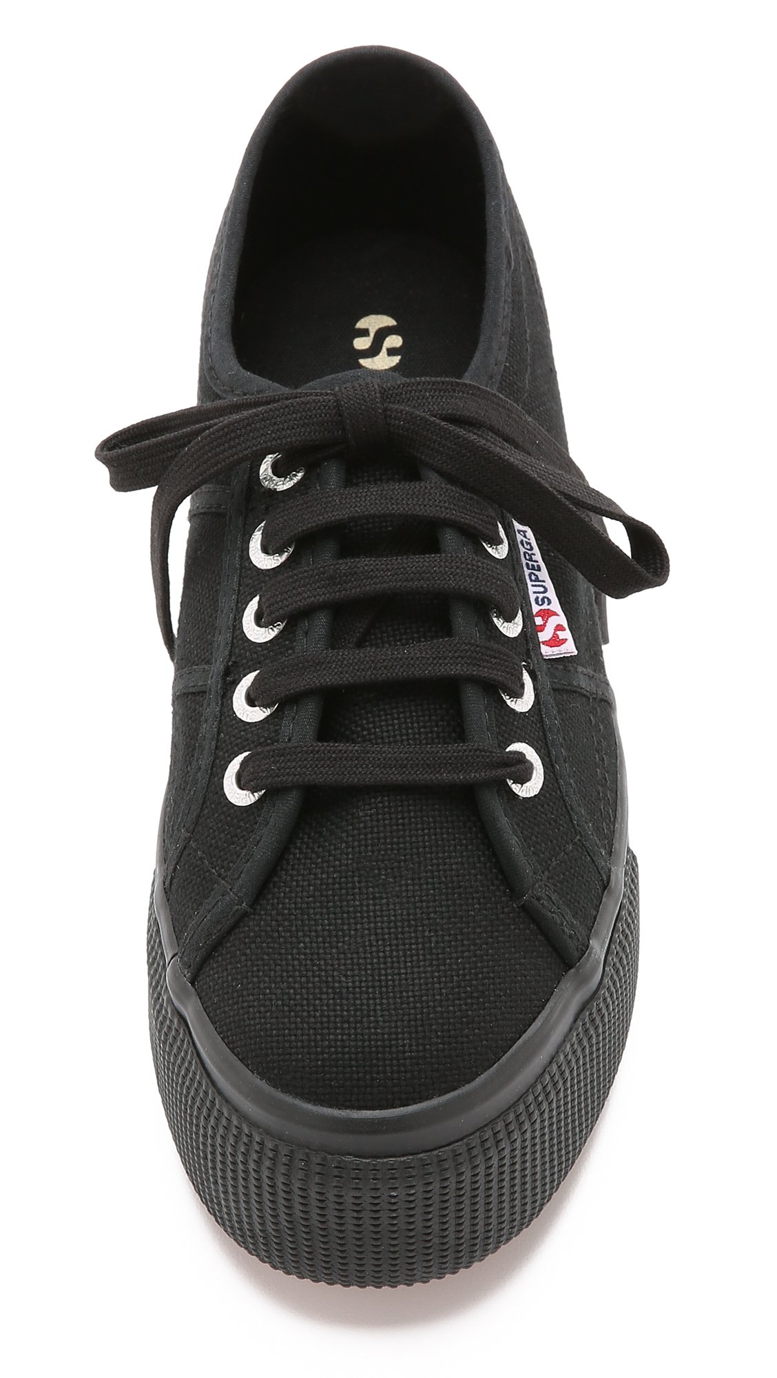 Superga 2790 Linea UP and Down Trainer Full Black Euro 36 Full Black