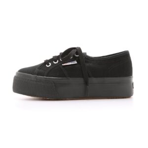 Superga 2790 Linea UP and Down Trainer Full Black Euro 36 Full Black