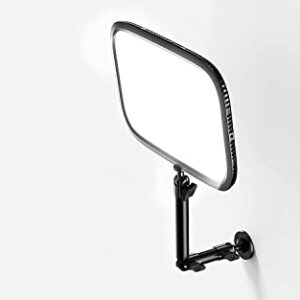 Elgato Wall Mount - Horizontal Articulated Arm with 1/4 Inch Thread for Easy Mounting and Adjusting of Lights, Cameras, and Microphones, Perfect for Streaming, Videoconferencing, Studios,Black