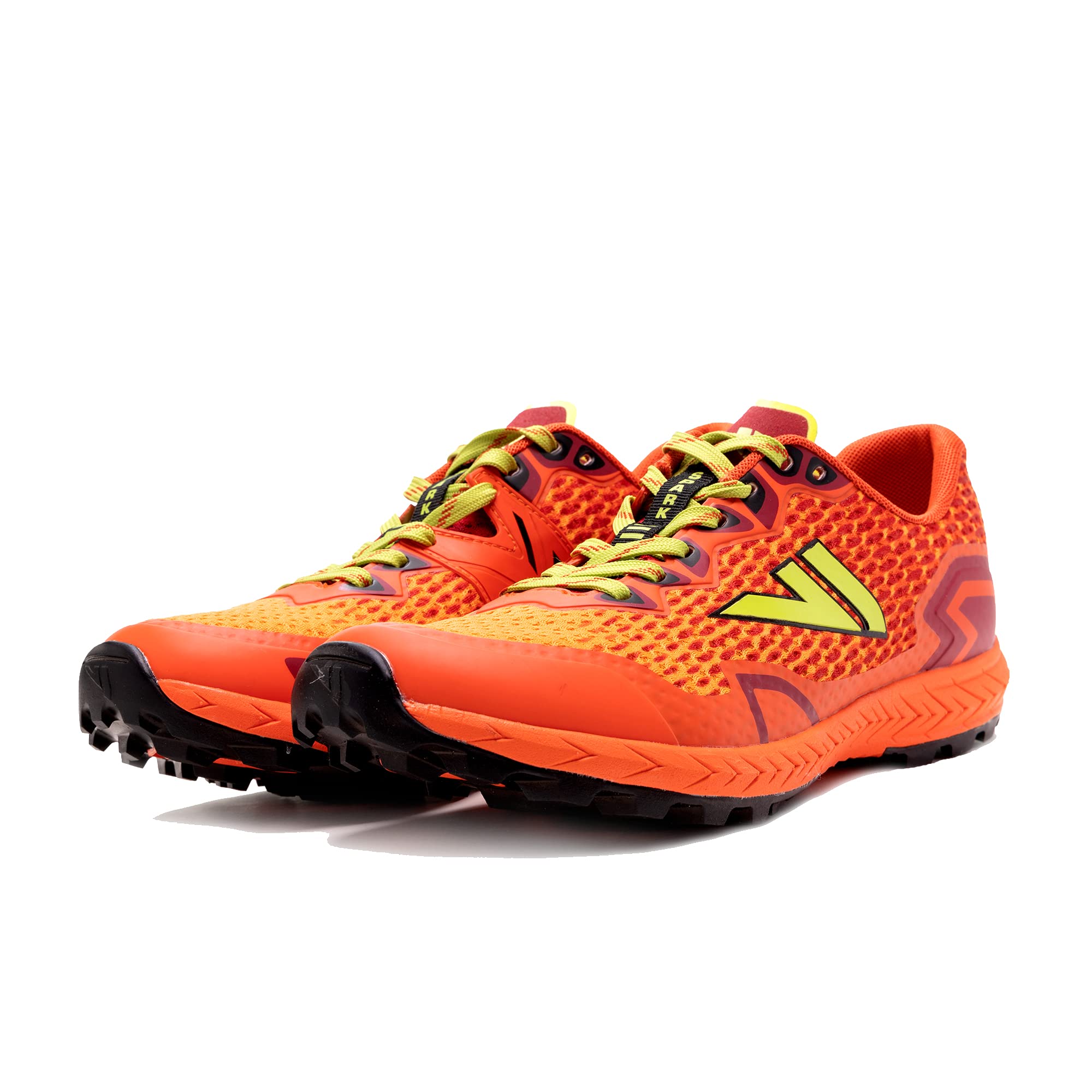 VJ Spark Lightweight, Quick Attack OCR & Trail Running Shoes - M 9.5 / W 11 Orange