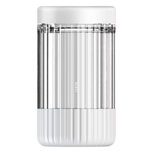 beast 1000ml blending vessel + storage lid | blend smoothies and shakes (cloud white)