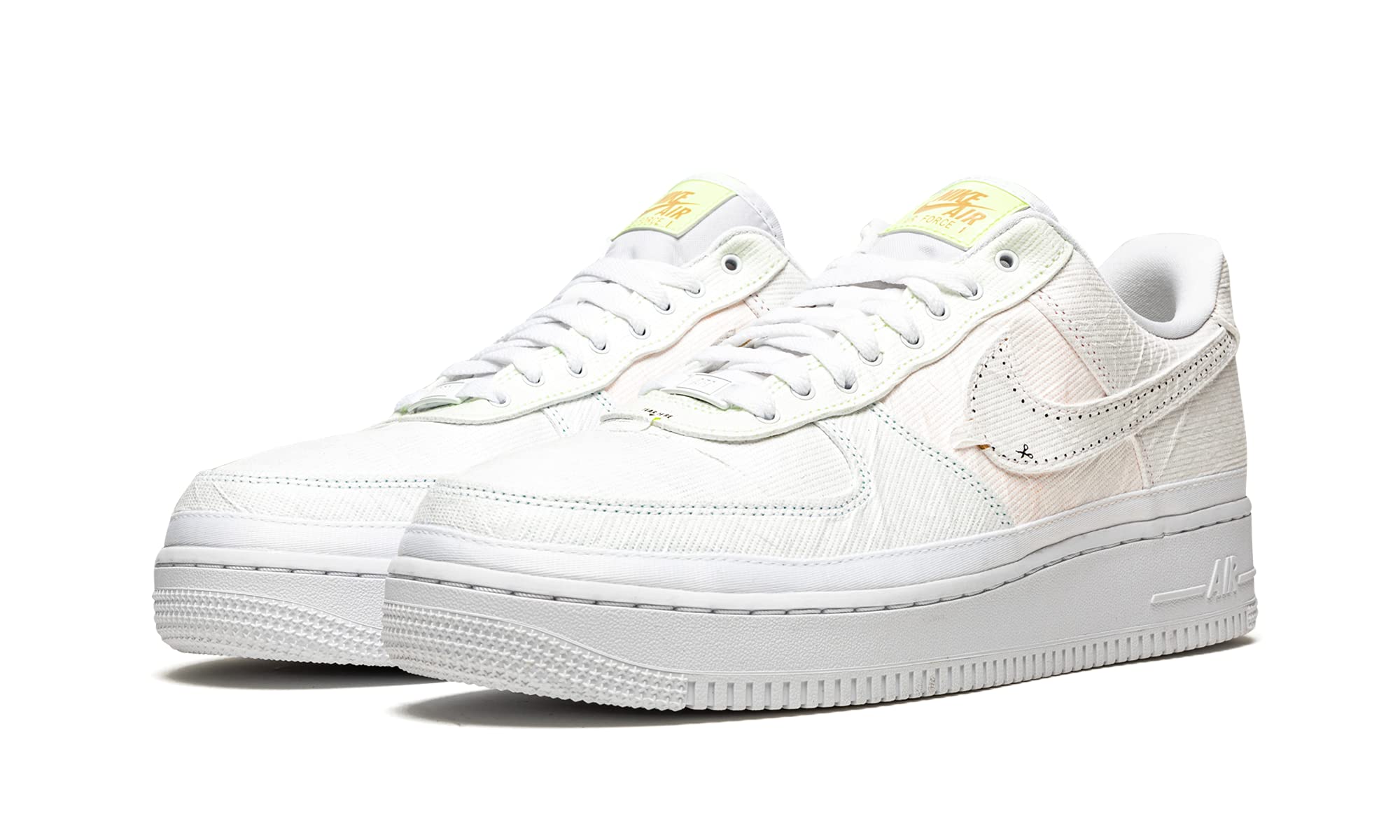 Nike Women's WMNS Air Force 1 07' PRM Pastel Reveal, Arctic Punch/Sesame, 7.5W