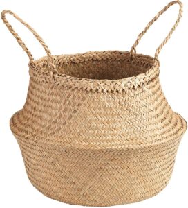 vncraft seagrass belly basket new natural, xxlarge