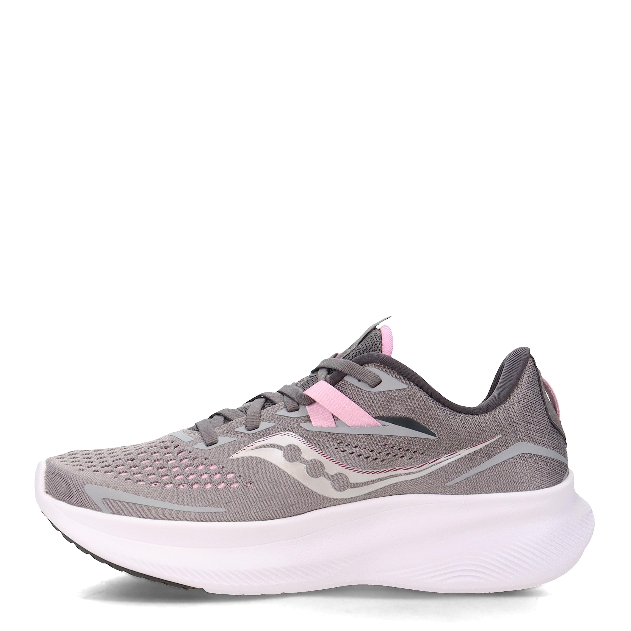 Saucony Women's Ride 15 Running Shoe, Alloy/Quartz, 9 Wide