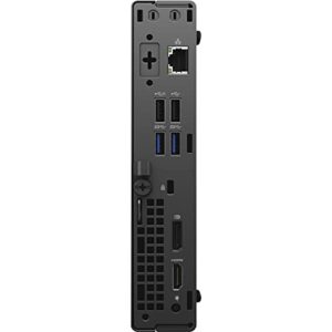 Dell OptiPlex 3000 3080 Desktop Computer - Intel Core i3 10th Gen I3-10105T Quad-core (4 Core) 3 GHz - 4 GB RAM DDR4 SDRAM - 128 GB NVMe M.2 PCI Express M.2 SSD - Micro PC - Black