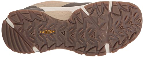 KEEN Women's Wasatch Crest Low Height Lightweight Waterproof Sneaker, Safari/Timberwolf, 7.5