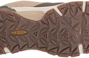 KEEN Women's Wasatch Crest Low Height Lightweight Waterproof Sneaker, Safari/Timberwolf, 10.5