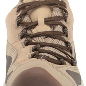 KEEN Women's Wasatch Crest Low Height Lightweight Waterproof Sneaker, Safari/Timberwolf, 10.5