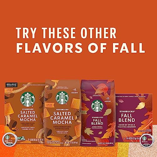 Starbucks Ground Coffee, Fall Blend Medium Roast Coffee, 100% Arabica, Limited Edition, 1 Bag (17 Oz)
