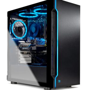 Skytech Gaming Shadow 3.0 Gaming Computer PC Desktop - Ryzen 5 3600 6-Core 3.6GHz, GTX 1660 Super 6G, 1TB SSD, 16GB DDR4 3000, AC WiFi, Windows 10 Home 64-bit, Black