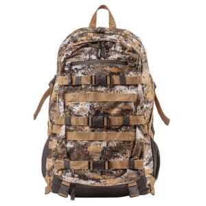 huntworth hickory light hunting backpack with weight suspension system, compatible hydration backpack, water ressitant and plenty storage space, 3lb disruption camo backpack