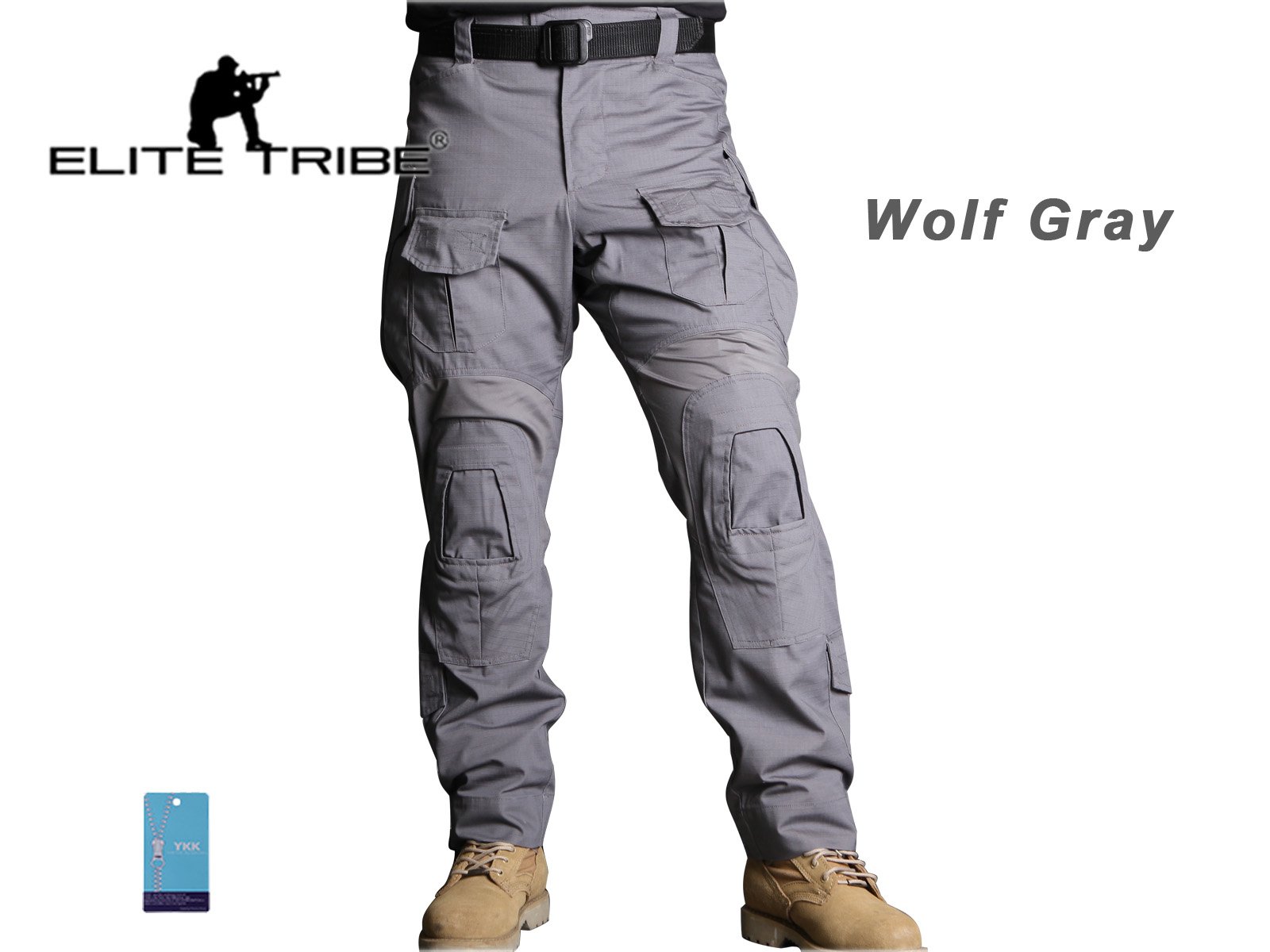 Emerson Airsoft Tactical BDU Military Suit Combat Gen3 Uniform Shirt Pants (Wolf Gray, Small)