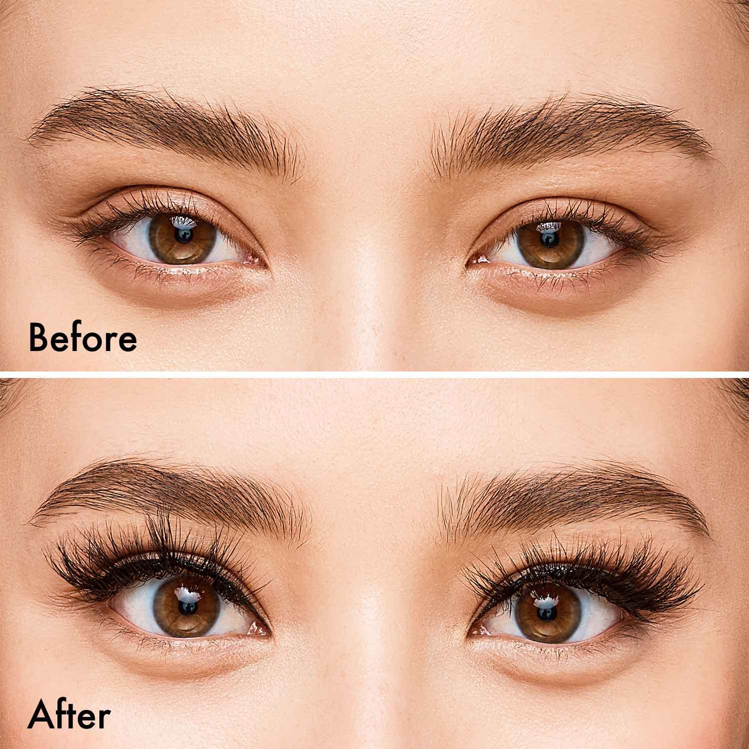 Vluxe by iENVY Real Mink Cluster Lashes Full and Fluffy Extension Look, Reusable, DIY Salon Result