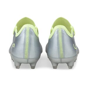 PUMA Women's Ultra 3.4 Firm Ground Soccer Shoe, Diamond Silver-Fizzy, 8