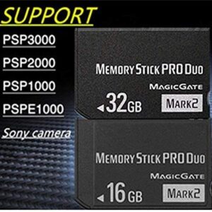 MS 16GB High Speed Memory Stick Pro Duo(Mark2) for PSP Accessories/Camera MemoryCard