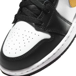 Jordan Mens Air 1 Mid GS 554725 177 Pollen/Black/White - Size 7Y