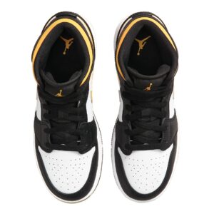 Jordan Mens Air 1 Mid GS 554725 177 Pollen/Black/White - Size 7Y