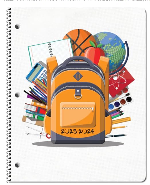 Elementary Student Planner - Standard Planner Cover