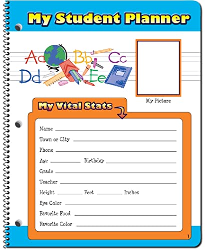 Elementary Student Planner - Standard Planner Cover