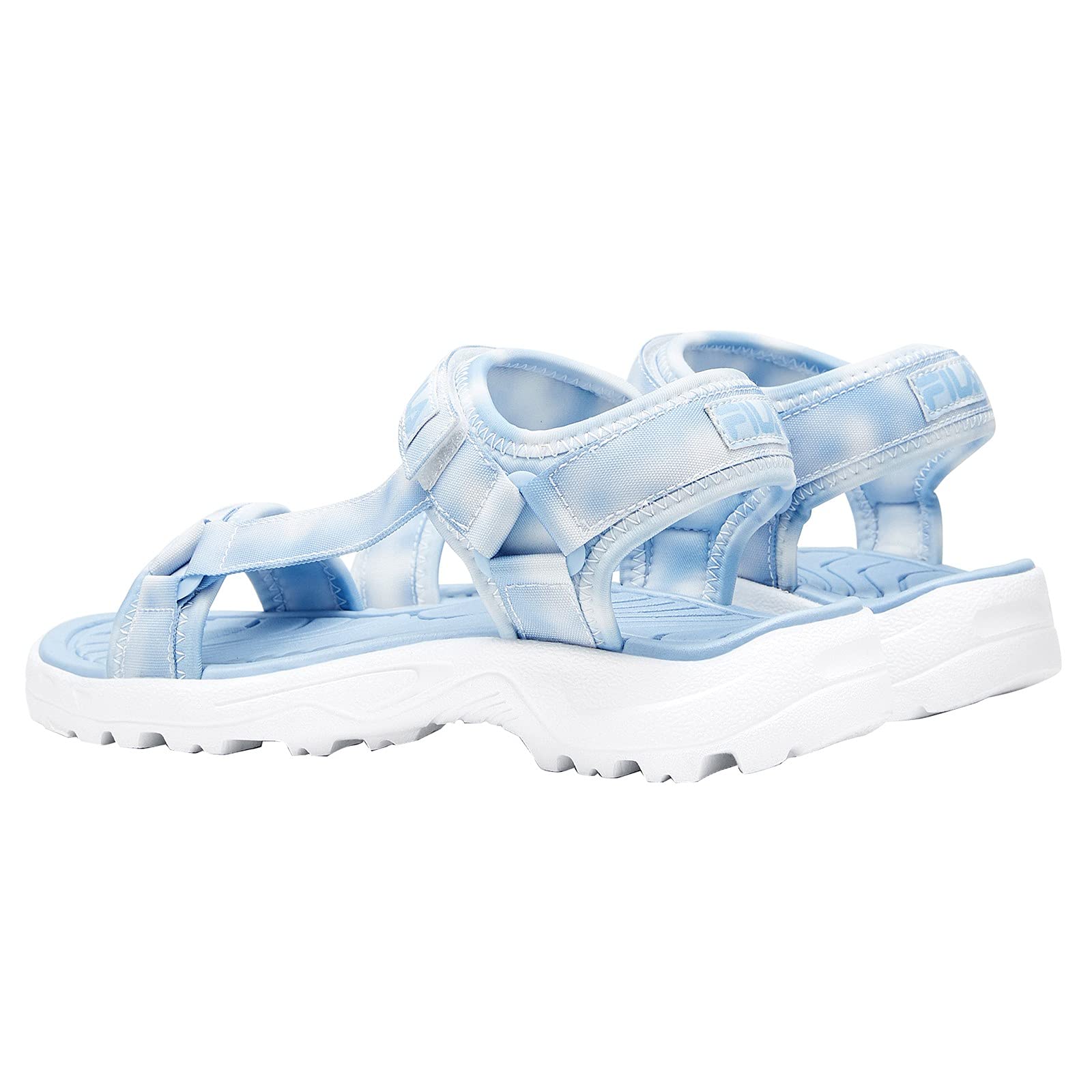 Fila Women's Andros River Adjustable Strap Sandal (Blue Tie Dye, numeric_11)