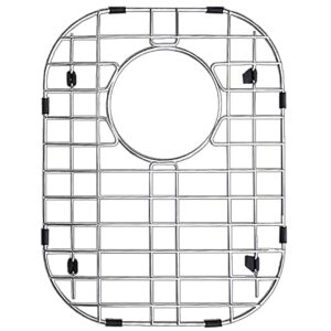 sink protectors for kitchen sink 11.26"x14.5", sink grate for bottom of kitchen sink, stainless steel sink protector